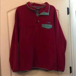PATAGONIA SYNCHILLA FLEECE RASPBERRY MINT 1/4